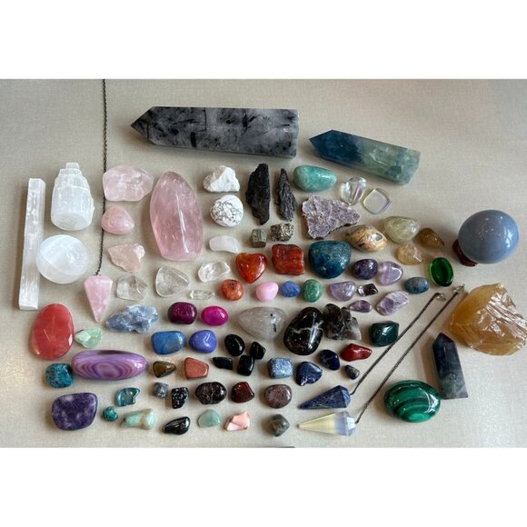 ENTIRE CRYSTAL COLLECTION WITH 86 PIECES!!! - Picture 1 of 14